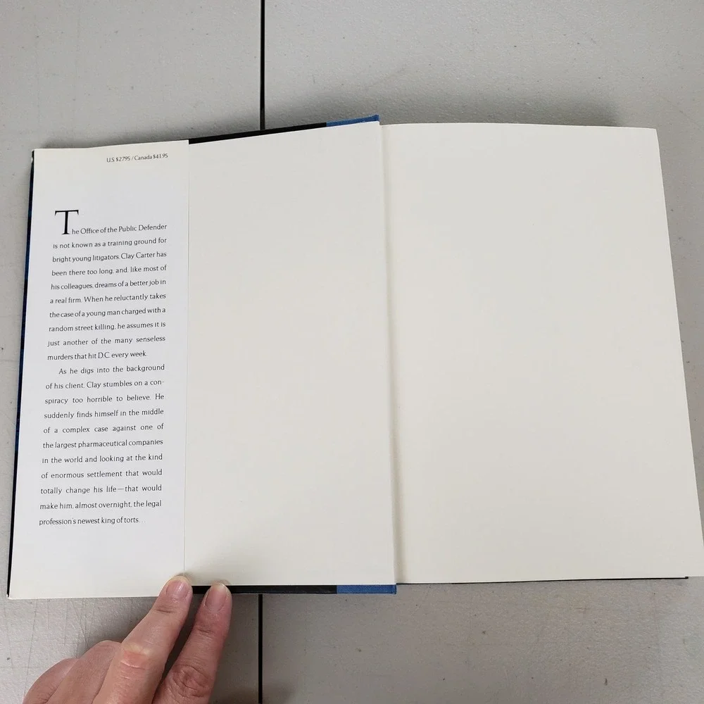 The King of Torts John Grisham First Edition Hardcover 2003 Legal Thriller Book